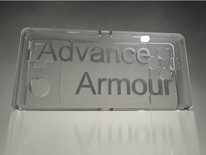 odroid advance armour case 3d print model - Mito3D