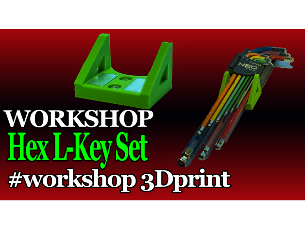 workshop magnetic handle fo hex l-key set 3dprinting creality ender 3 diy ender3 petg 3D print model - Mito3D