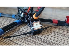 amax freestyle gps mount beitian bn-220 t-style sma frsky crossfire 3d print model - Mito3D
