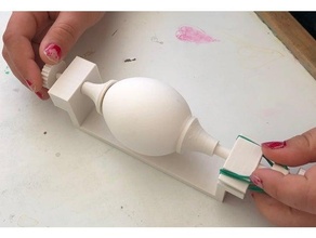 easter egg holder painting eggs kids paint 3d print model - Mito3D