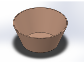 noodle bowlv1 bowl container eat food 3d print model - Mito3D