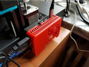 sidewinder x1 pi4 case raspberry pi 4 3d print model - Mito3D