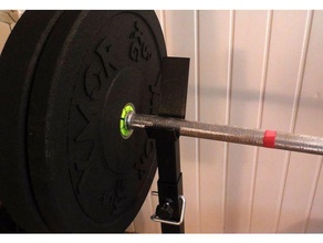olympic barbell - converter 50mm 28mm 3d print model - Mito3D