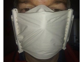 face mask handkerchiefs covid-19 covidmask covidmask19 covidmaskcovid 19 facemask 3d print model - Mito3D