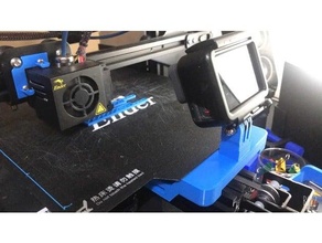 gopro Held Käfig Slot montieren Ender 3 Profi timelaspe 3d print model - Mito3D