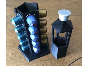 Unterstützung Kapseln Nespresso + Zucker Beutel 3d print model - Mito3D