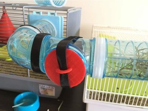 kapak fare tüp hamster fareler kemirgen 3d print model - Mito3D