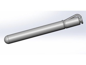 stylus pen case 3d print model - Mito3D