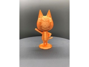 picante animal cruce 3dprintable 3d impresora impresión animación lindo juego juegos videojuego vídeo 3d print model - Mito3D