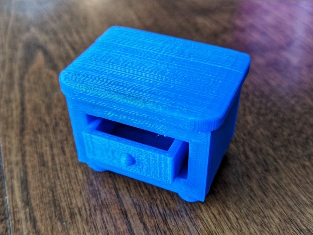 beanie bedside table 3D print model - Mito3D