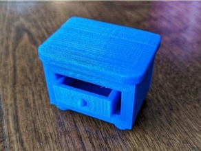 beanie bedside table 3d print model - Mito3D