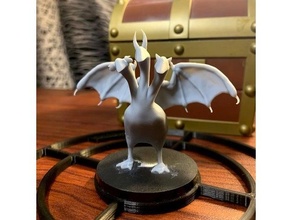 bocinazo hidra ganso criatura dnd miniatura mazmorras dragones monstruo resina intitulado juego 3d print model - Mito3D