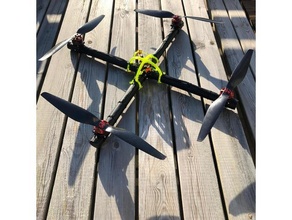 class tuyau quad drone micro quadcopter 3d print model - Mito3D
