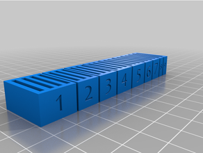 d 5e harf kodlamak izci pennies 3d print model - Mito3D