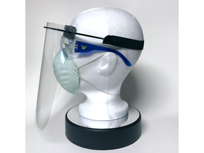lasercut ppe face shields 3d print model - Mito3D