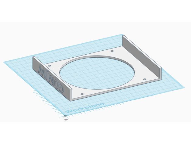 fan supporto bnos pa hamradio 3D print model - Mito3D