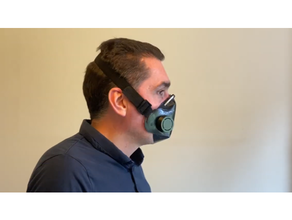 airtight tpu mask covid-19 - masque tanche tpu contre le covid-19 airtight coronavirus covid-19 covid-19 mask mask mask anti covid-19 mask covid-19 masque 3d print model - Mito3D