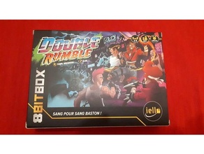 8bitbox double rumble boardgame boardgames inserts insert 3d print model - Mito3D