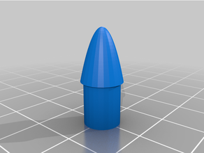 small volume knob shaft 3d print model - Mito3D
