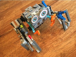 Granchio 4x4 ubtech jimu Lego tecnico robot robotica 3d print model - Mito3D