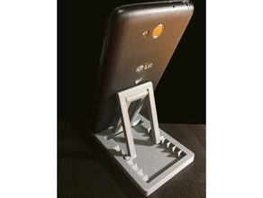 universal plegable telefonos estante soporte remezclar 3d print model - Mito3D
