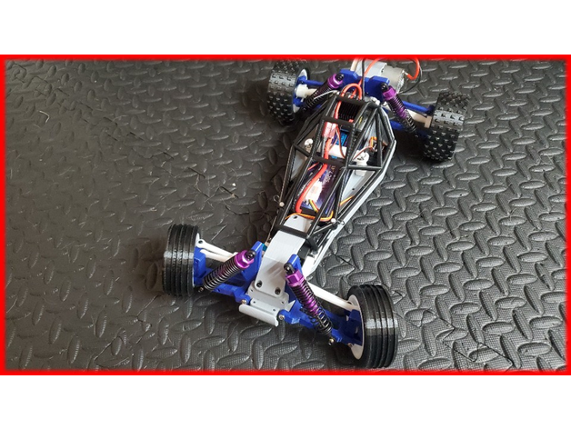 1 10 scale rc buggy chassis 110 car 3D print model - Mito3D