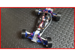 1 10 Rahmen rc Buggy Chassis 110 Wagen 3d print model - Mito3D