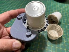 cup recycler compost rasoir 3d print model - Mito3D