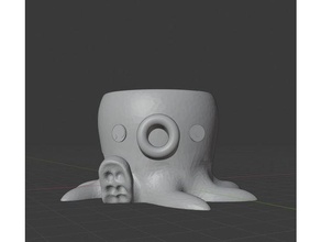 wip ready cute octopus eggcup cup egg holder kraken squid tako 3d print model - Mito3D