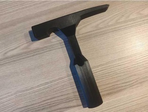 Maurer Hammer Hand Werkzeuge Metall Drucken 3d print model - Mito3D
