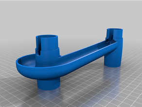 Marmorarbeiten kompatibel Basic Rampe Kinder Murmeln Marmor rube Goldberg 3d print model - Mito3D