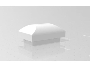 doppelt Matte Zaun Startseite Mantel abdeckkappe doppel matten zaun 3d print model - Mito3D