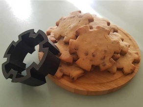 cookie cutter - virus 3d print model - Mito3D