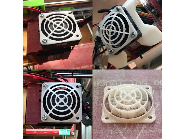 40mm fan 3D print model - Mito3D