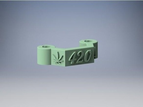 qav-r 2 420 clip bumper 3d print model - Mito3D