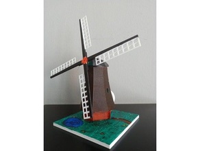 windmill 3d print model - Mito3D