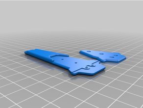 raschietto porta noioso trapezoidali 3d print model - Mito3D