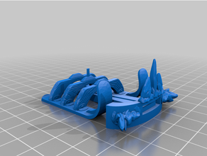 hielo parentesco tornillo lanzador reyes guerra kow mesa juego azar 3d print model - Mito3D