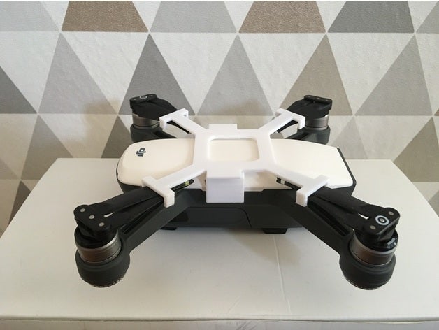 dji Funke Propeller Halter Unterstützung 3D print model - Mito3D