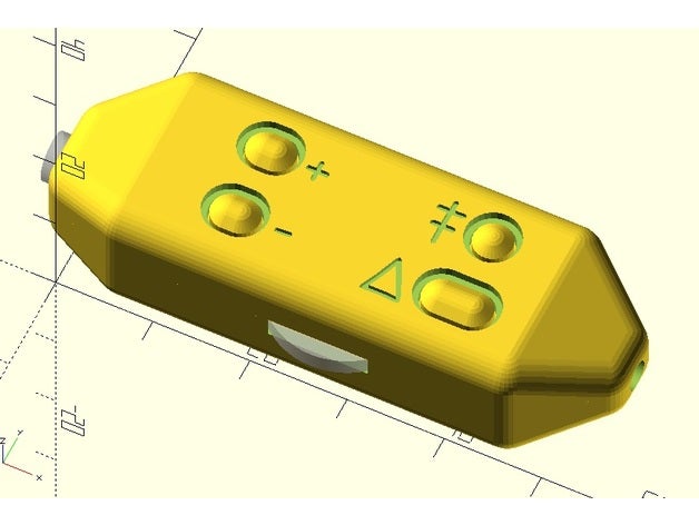 Vintage panasonic distanza controllo portatile cassetta cd Giocatori giocatore 3D print model - Mito3D