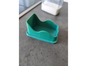 delonghi milk container lid dinamica ecam frother 3d print model - Mito3D
