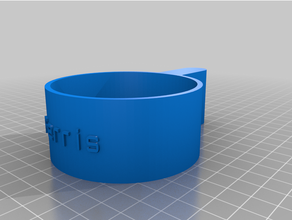 customized pet food scoop naferris sccop 3d print model - Mito3D