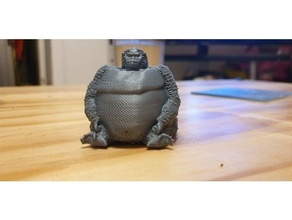 grosso scimmia 3d print model - Mito3D