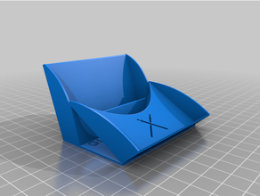 Gloomhaven ataque modificador coberta suporte cartão painel controle mini euro cartas 3d print model - Mito3D