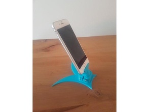 handy smarphone holder - houseparty smartphone stand 3d print model - Mito3D
