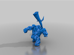 Berg Riese neu geschmiedet dnd Remix Warcraft 3d print model - Mito3D