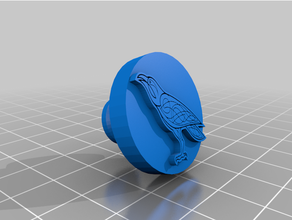 vikingos sello cuervo odin añadir cuero vikingo 3d print model - Mito3D
