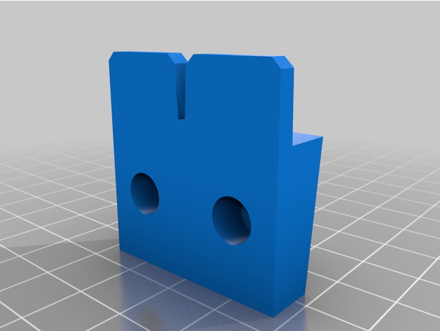 ikea hallbar door fastener trash 3D print model - Mito3D