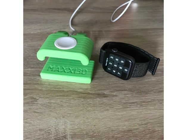 apple watch dock 44mm stand 3D print model - Mito3D