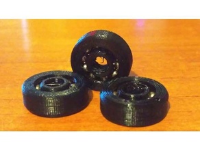 ball bearings 3 31mm steel balls bearing 3d print model - Mito3D